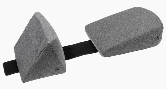 Image showing the gray pregnancy sleep pillow