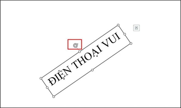 cách xoay chữ ngang trong Word