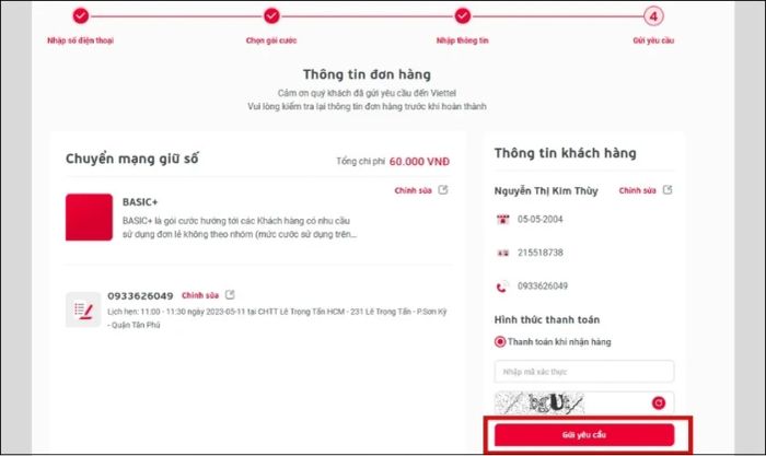 cách chuyển đầu số sim Viettel từ Vietnamobile