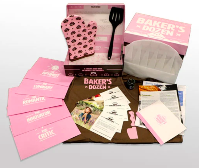 The Hunt A Killer: Baker's Dozen box.
