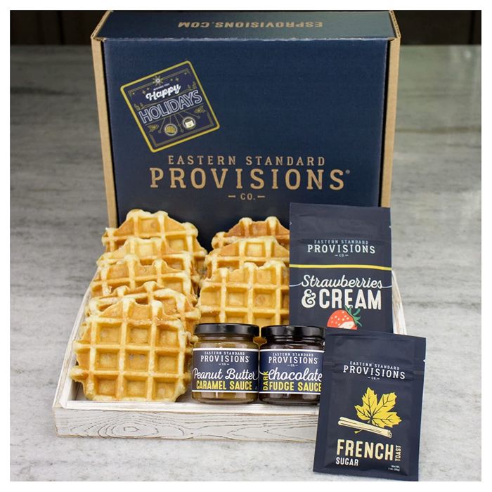 The Eastern Standard Provision Gourmet Liège Belgian Waffle Gift Box.