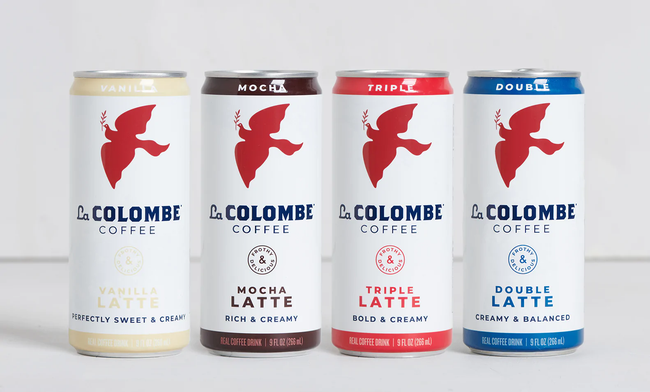 four cans of flavorful coffee