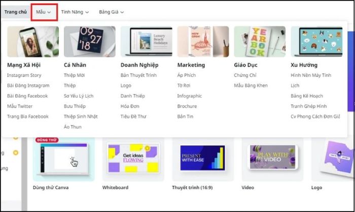 cách sử dụng Canva cơ bản