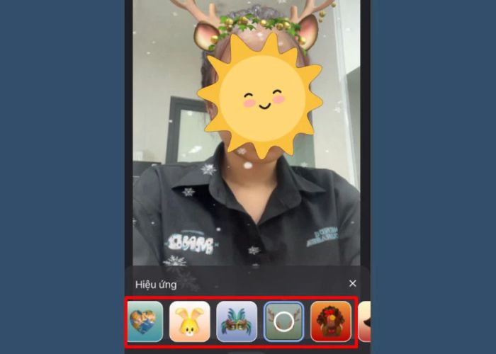 Hướng dẫn sử dụng filter trên Google Meet khi bạn dùng điện thoại.