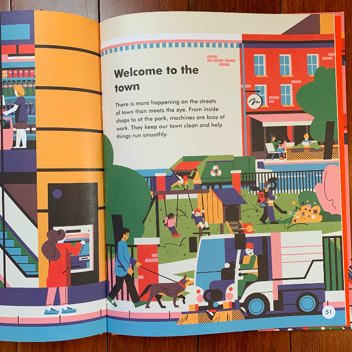 inside pages of the book