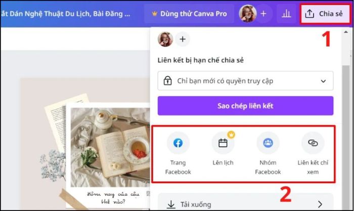 chia sẻ thiết kế