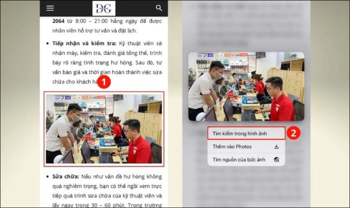 Google cho phép tìm kiếm thông tin chỉ qua hình ảnh, giúp bạn tìm thấy những gì mình cần một cách nhanh chóng.