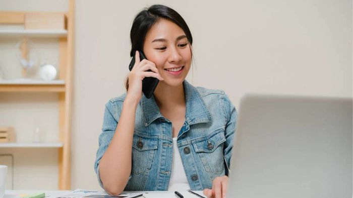 Liên hệ với tổng đài để tra cứu thông tin khoản vay