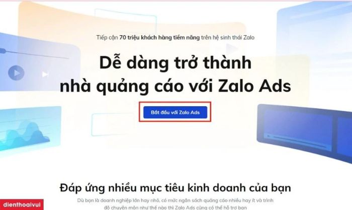 Cách thức chạy quảng cáo trên Zalo