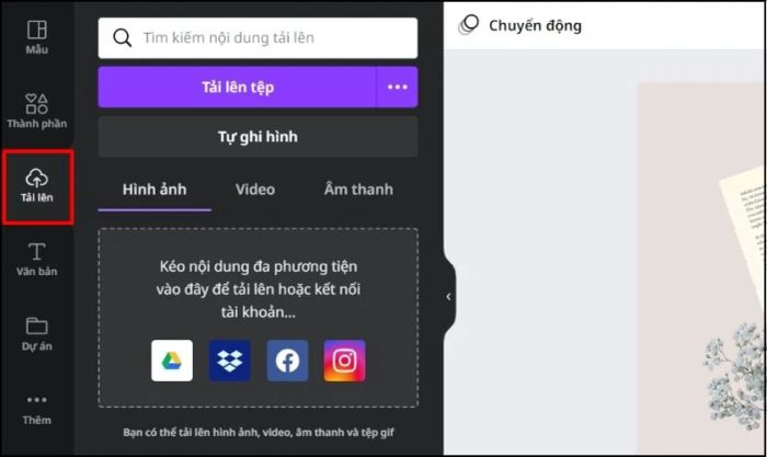 tải ảnh mới