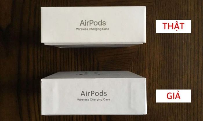 Cách nhận diện AirPods giả