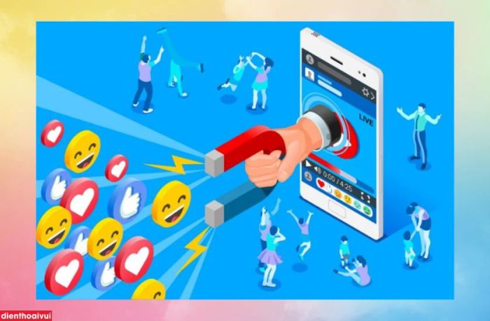 livestream trên Zalo