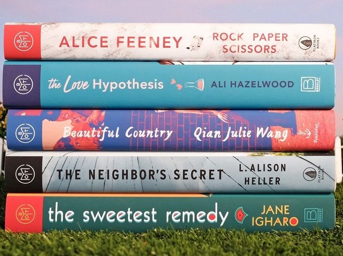 A curated selection of books from the Book of the Month subscription service.
