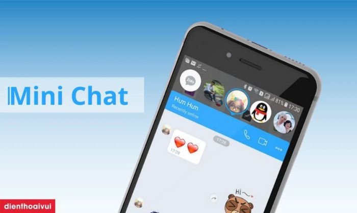 cách bật bong bóng chat Zalo