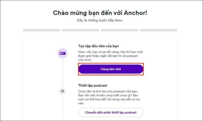 Hướng dẫn tạo video Podcast trên Spotify - Bước 4
