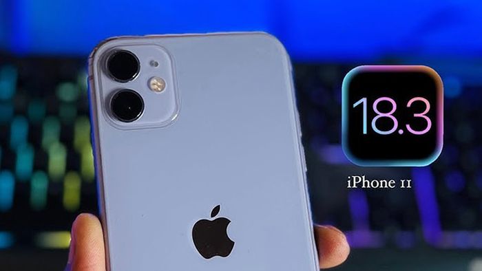 Apple chính thức phát hành bản iOS 18.3 mới cho iPhone 11