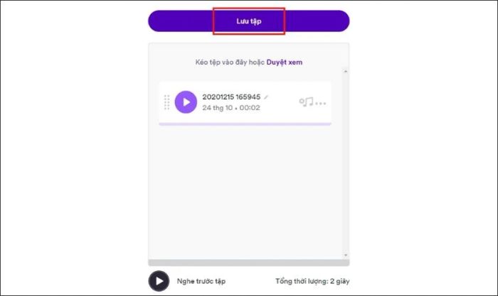 Hướng dẫn tạo video Podcast trên Spotify - Bước 6