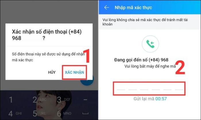 Cách đặt lại mật khẩu Zalo khi đã quên.