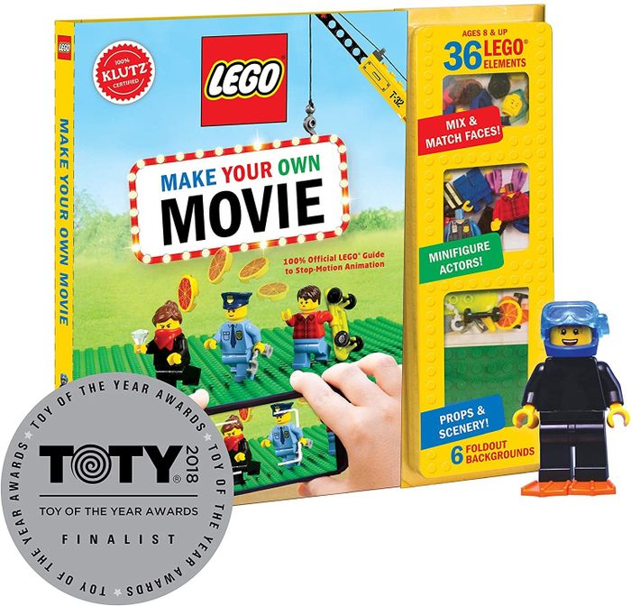 The KLUTZ Lego Make Your Own Movie Activity Kit.