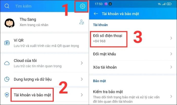 Cách khôi phục mật khẩu Zalo bằng số điện thoại mới