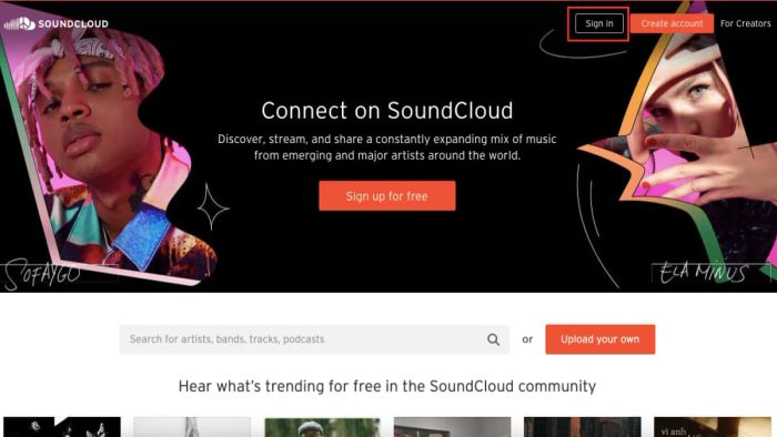 hướng dẫn tải nhạc từ soundcloud