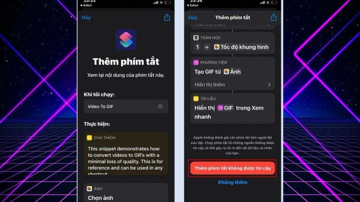 Cách chuyển video thành GIF trên iPhone