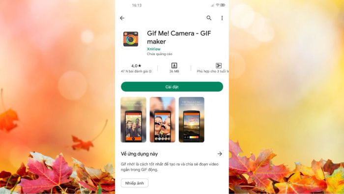 Cách chuyển video thành GIF trên Android