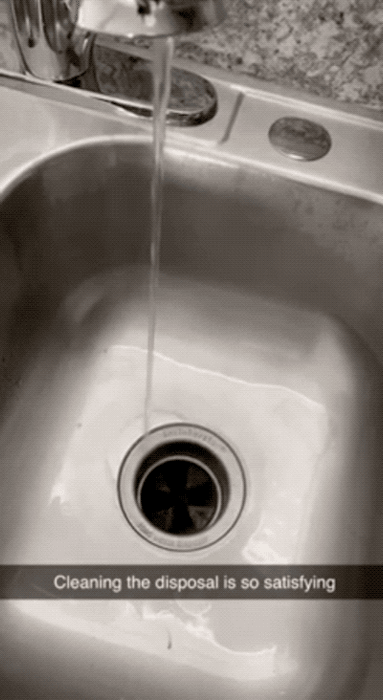 A reviewer's video demonstrating the cleaner in use, accompanied by a caption