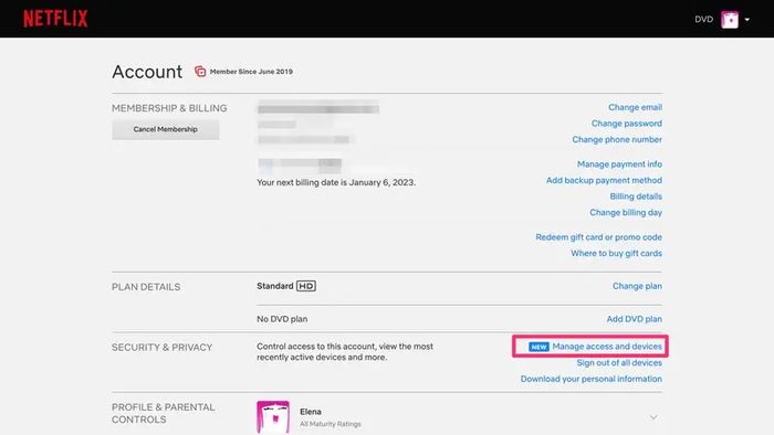 Hướng dẫn cách xóa tài khoản Netflix bị hack