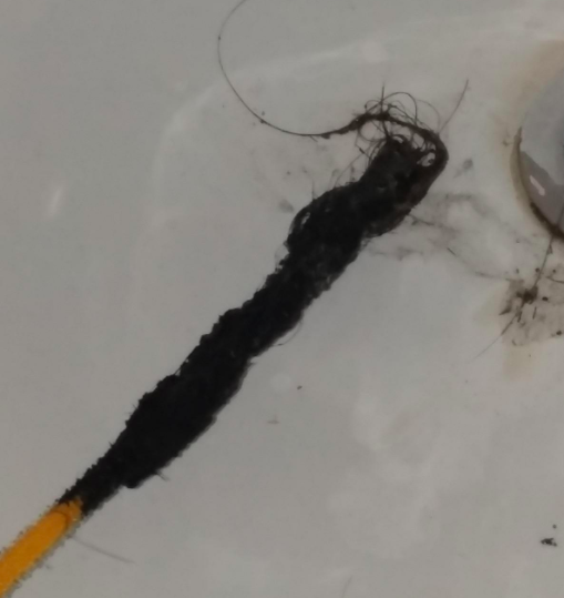 Hair caught on the FlexiSnake