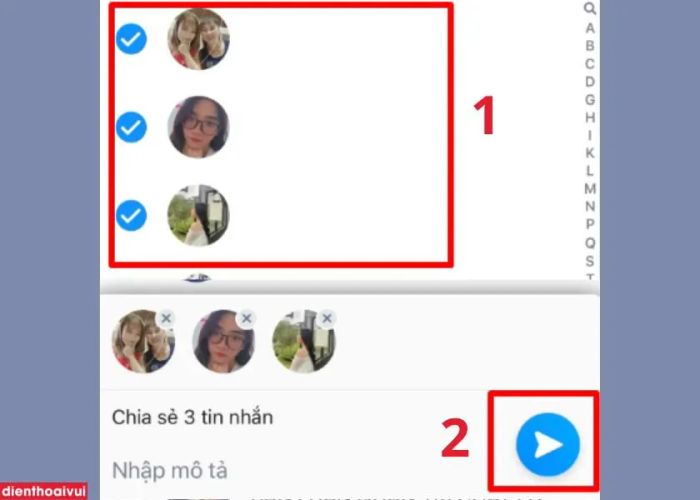gửi tin nhắn hàng loạt trên Zalo cho nhiều người cùng một lúc