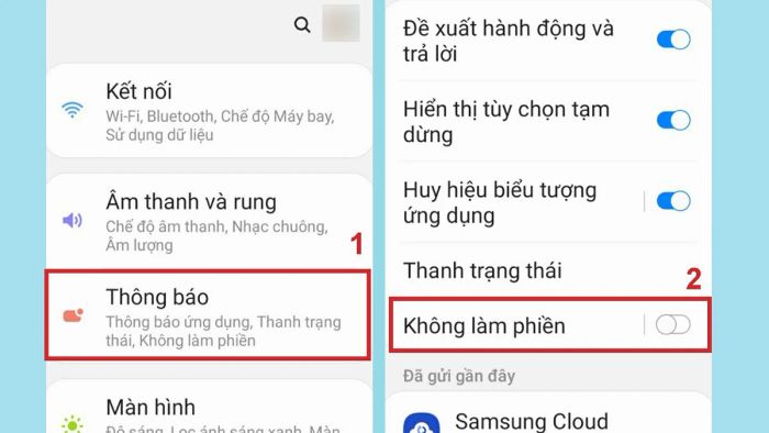 Các phương pháp khác để tắt thông báo trong trận đấu game