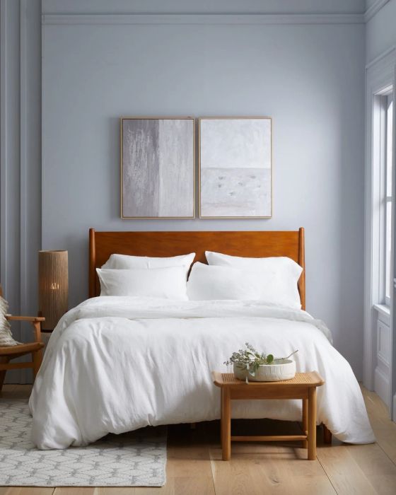 Image of the duvet cover in white