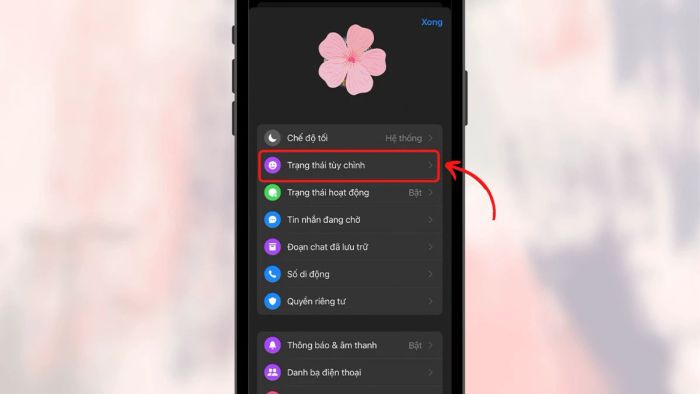 Trạng thái tùy chỉnh là gì?