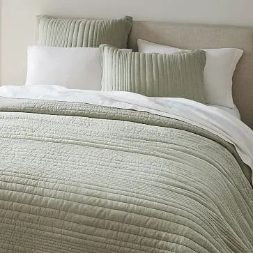 Cover in Celadon Melange, offering a peaceful and serene hue that enhances the tranquility of your bedroom.