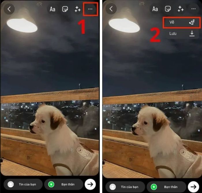 cách làm nổi bật story Instagram với hiệu ứng khung nền đặc sắc