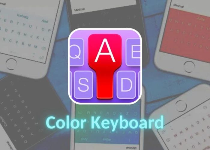 ứng dụng thay đổi hình nền bàn phím color keyboard