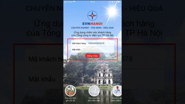 Tra cứu hóa đơn tiền điện