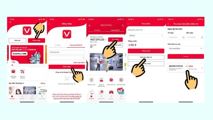Kiểm tra hóa đơn điện tử Viettel