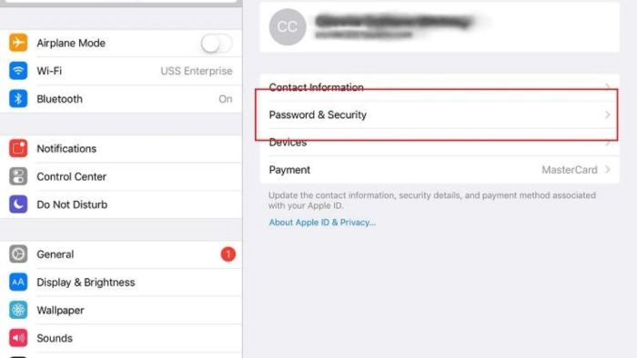 Tắt tính năng xác thực hai yếu tố iCloud