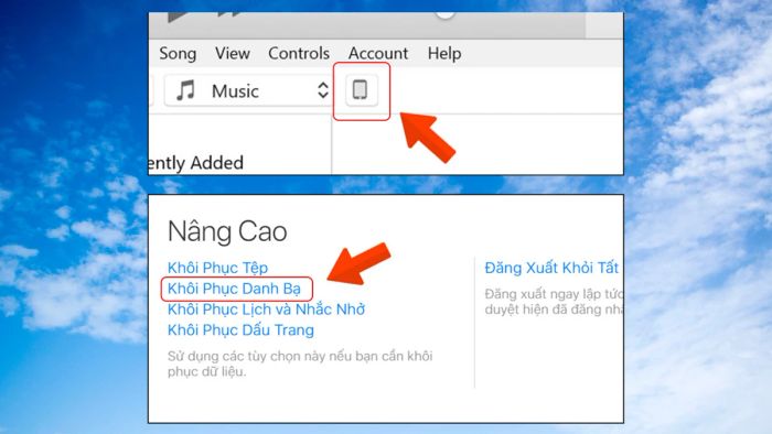 Hướng dẫn phục hồi danh bạ đã xóa trên iPhone