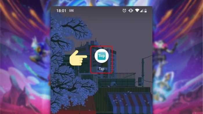 Truy cập vào liên kết: https://www.taptap.io