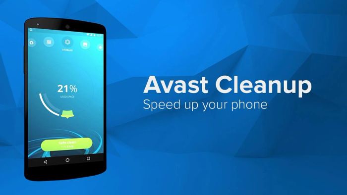 Avast Cleanup và Tăng Tốc độ thiết bị