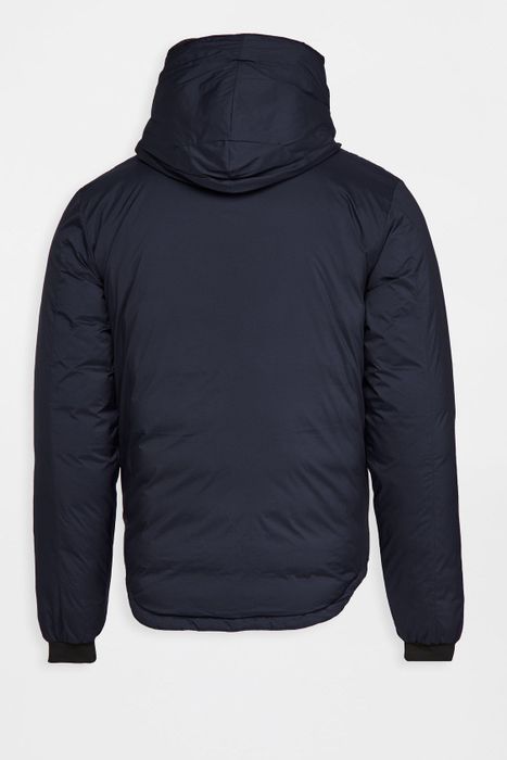 This stylish navy Canada Goose jacket will keep you warm during the chilliest days.