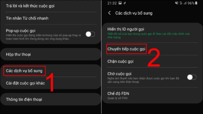 Trên thiết bị Android của bạn