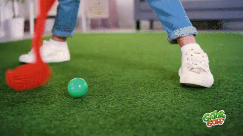 The Gator Golf game in action, showing off its fun gameplay.