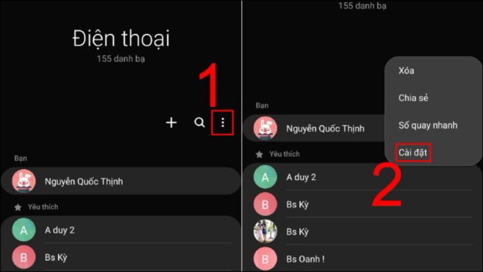 Trên thiết bị Android của bạn