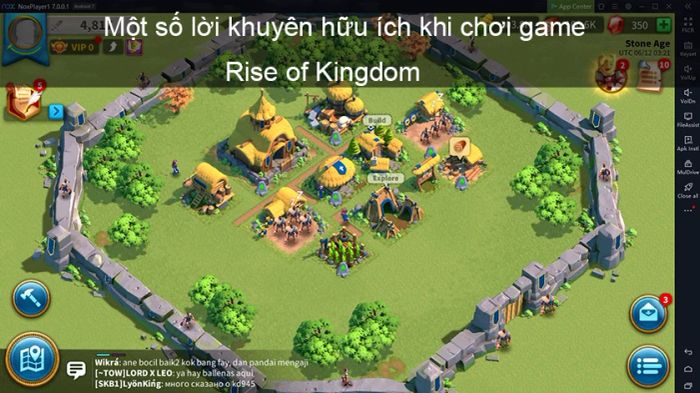 Mẹo chơi trong Rise of Kingdom