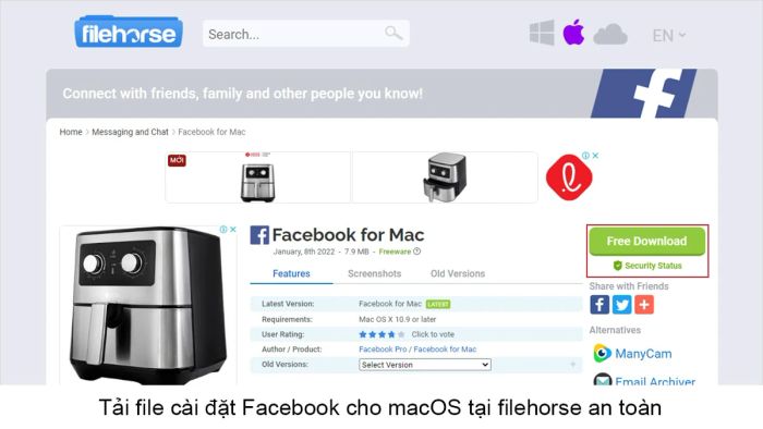 Máy tính sử dụng hệ điều hành iOS