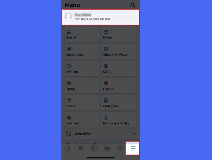 Cách ẩn tất cả ảnh trên Facebook từ điện thoại.